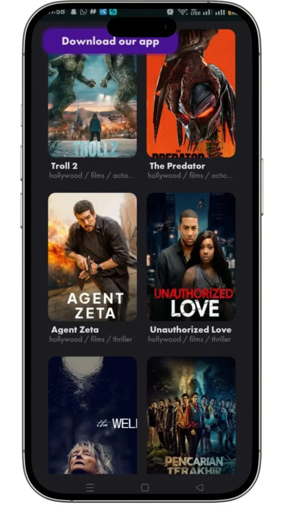 Built-in Video Player